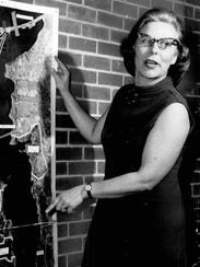 Irene Gossin speaks in March 1970 about environmental