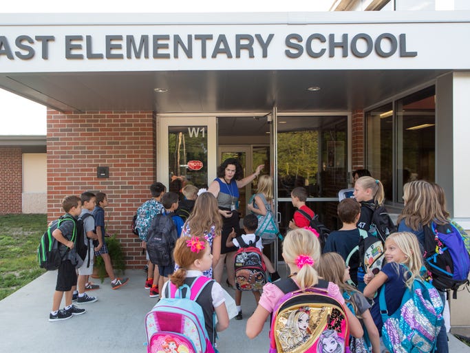 16 Photos First day of school at East Elementary