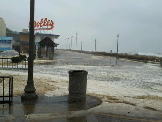 Record Flooding Blizzard Conditions Batter Delaware