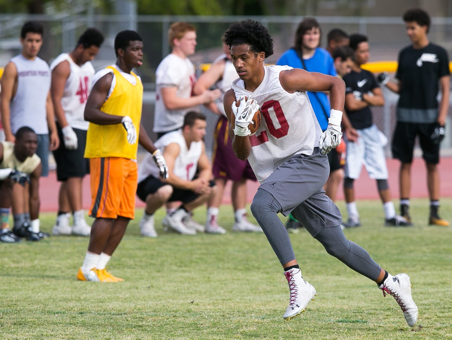 As Arizona high school football games kick off this week, Richard Obert takes a look at five players whose teams are dependent on their successes on both sides of the field.