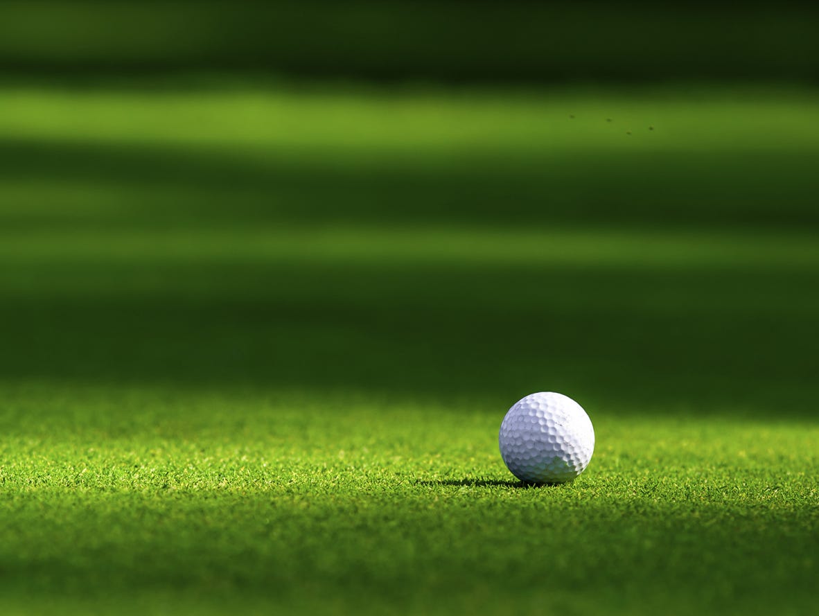 High school girls golf.
