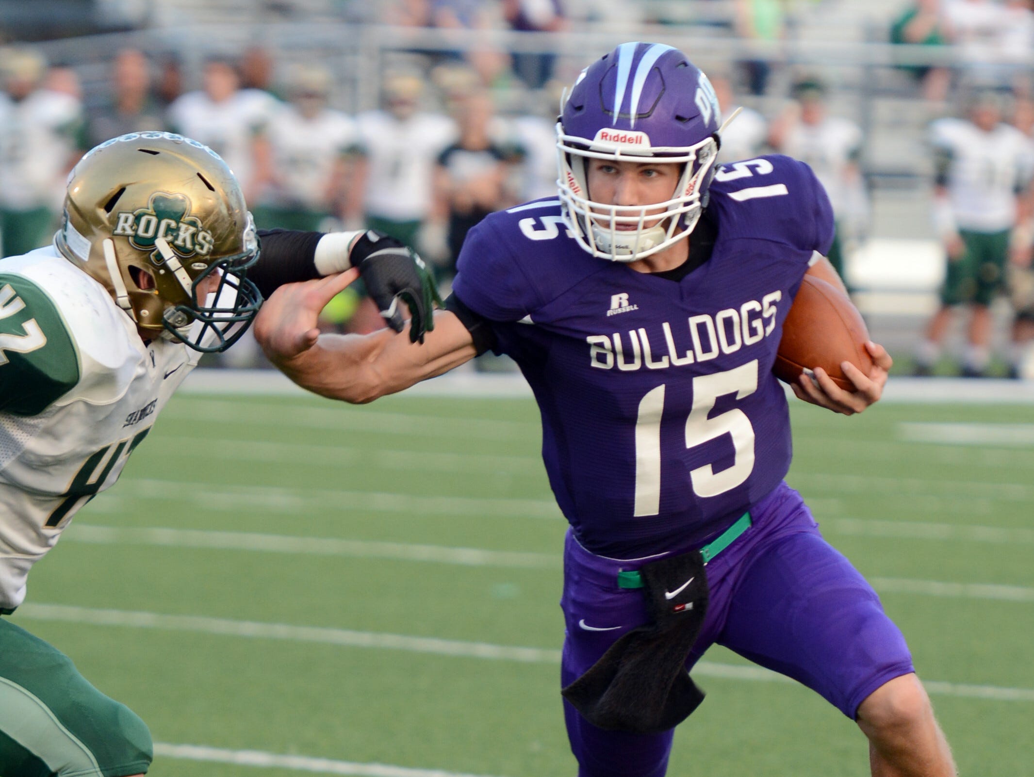HS football Brownsburg wins nailbiter on final play USA Today