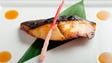 Black Cod Miso, which is marinated for two to three
