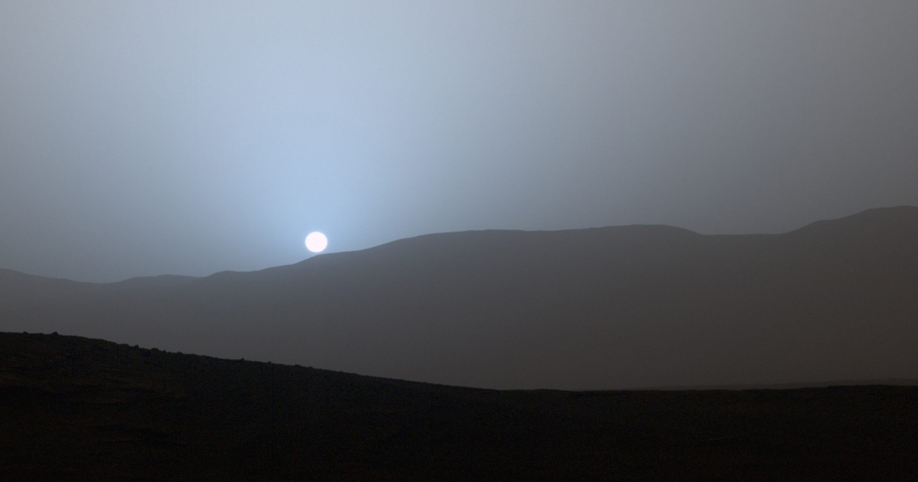 Image result for mars sunset