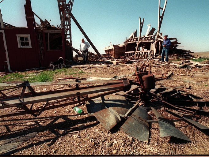 5 photos 'Twister' movie site in Iowa