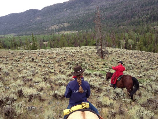 wyoming dude ranches DON'T OVERWRITE