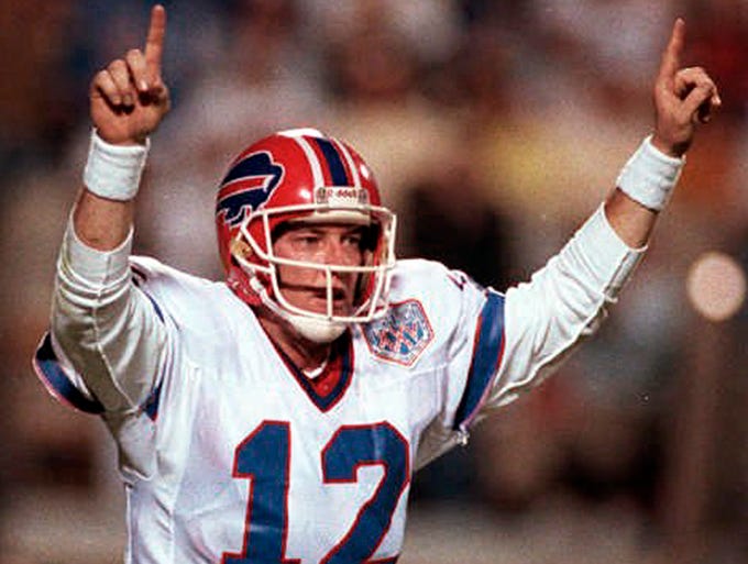 Jim Kelly made five Pro Bowl teams during his career.