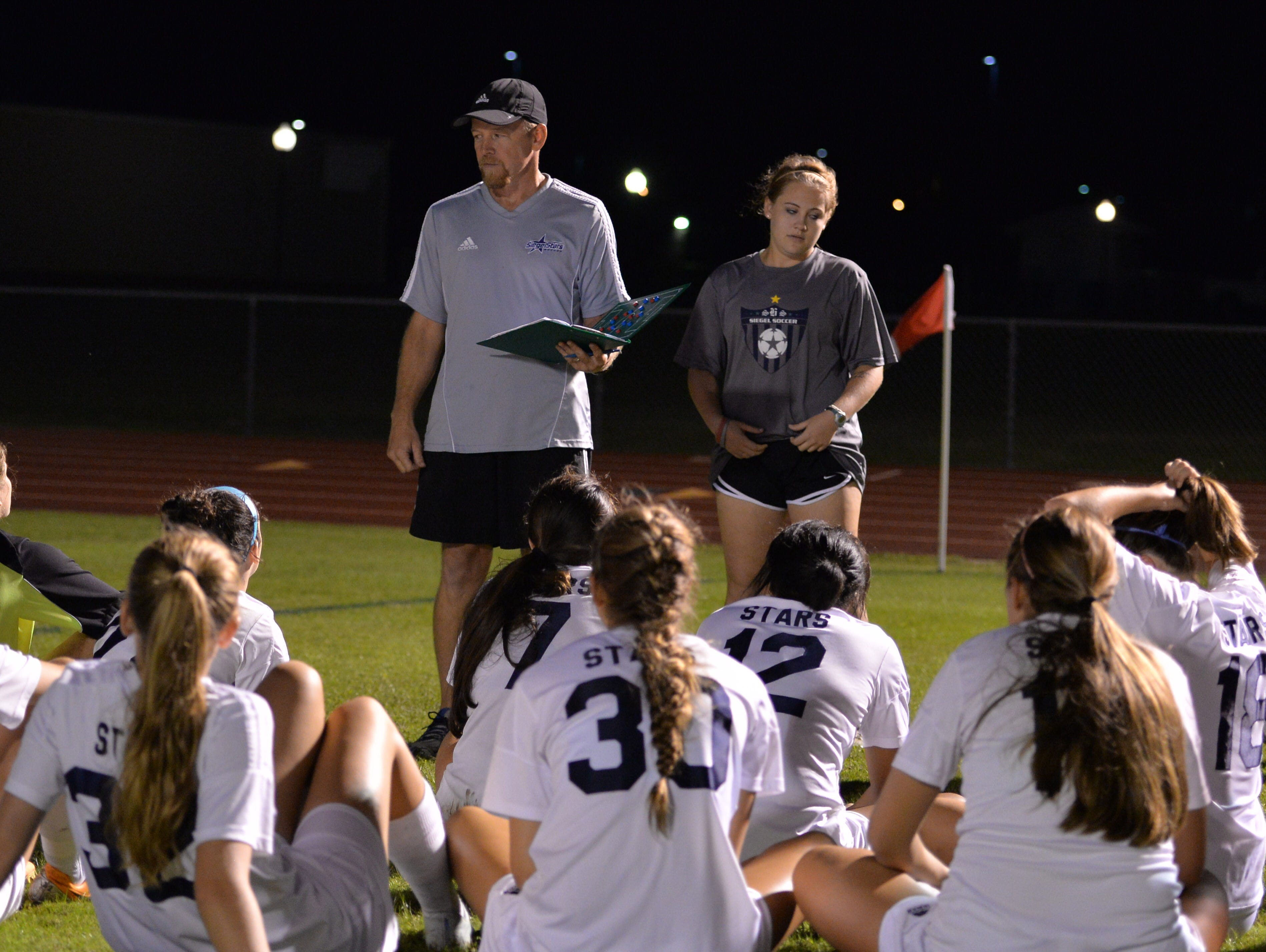 Siegel girls soccer coach Eric Shelton has resigned and accepted the same position at Nolensville High.