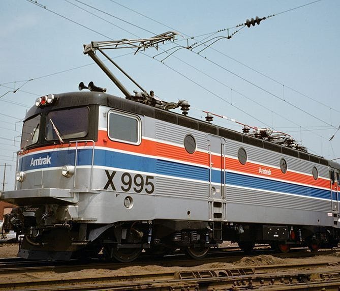 In 1976, Amtrak tested French and Swedish locomotives on the Northeast Corridor in an attempt to find a replacement for the aging GG-1s. The Swedish model, an Rc4 locomotive designed by Allmanna Svenska Elektriska Aktiebolaget (ASEA), was designated 
