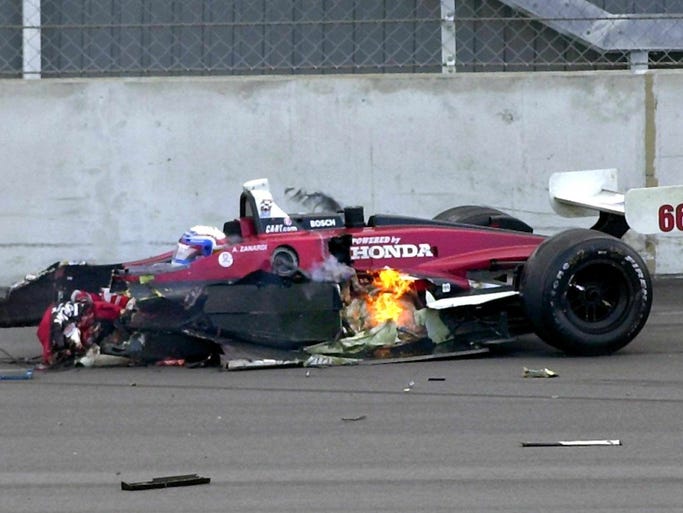 Alex Zanardi through the years