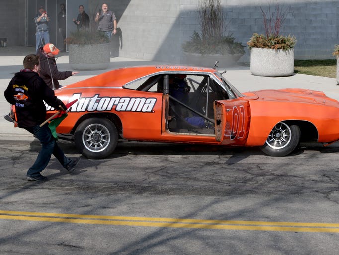 Photos: 'Dukes of Hazzard' car jumps ramp, crash lands