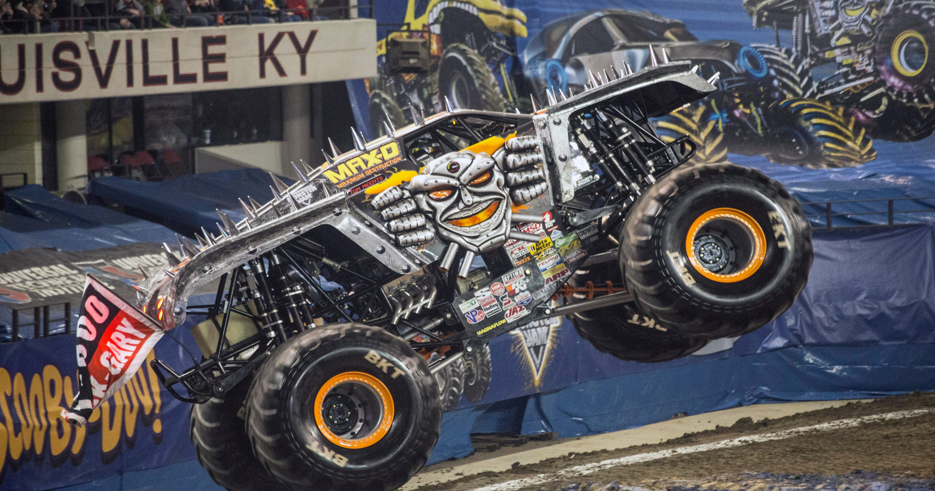 Monster Jam roars into Freedom Hall