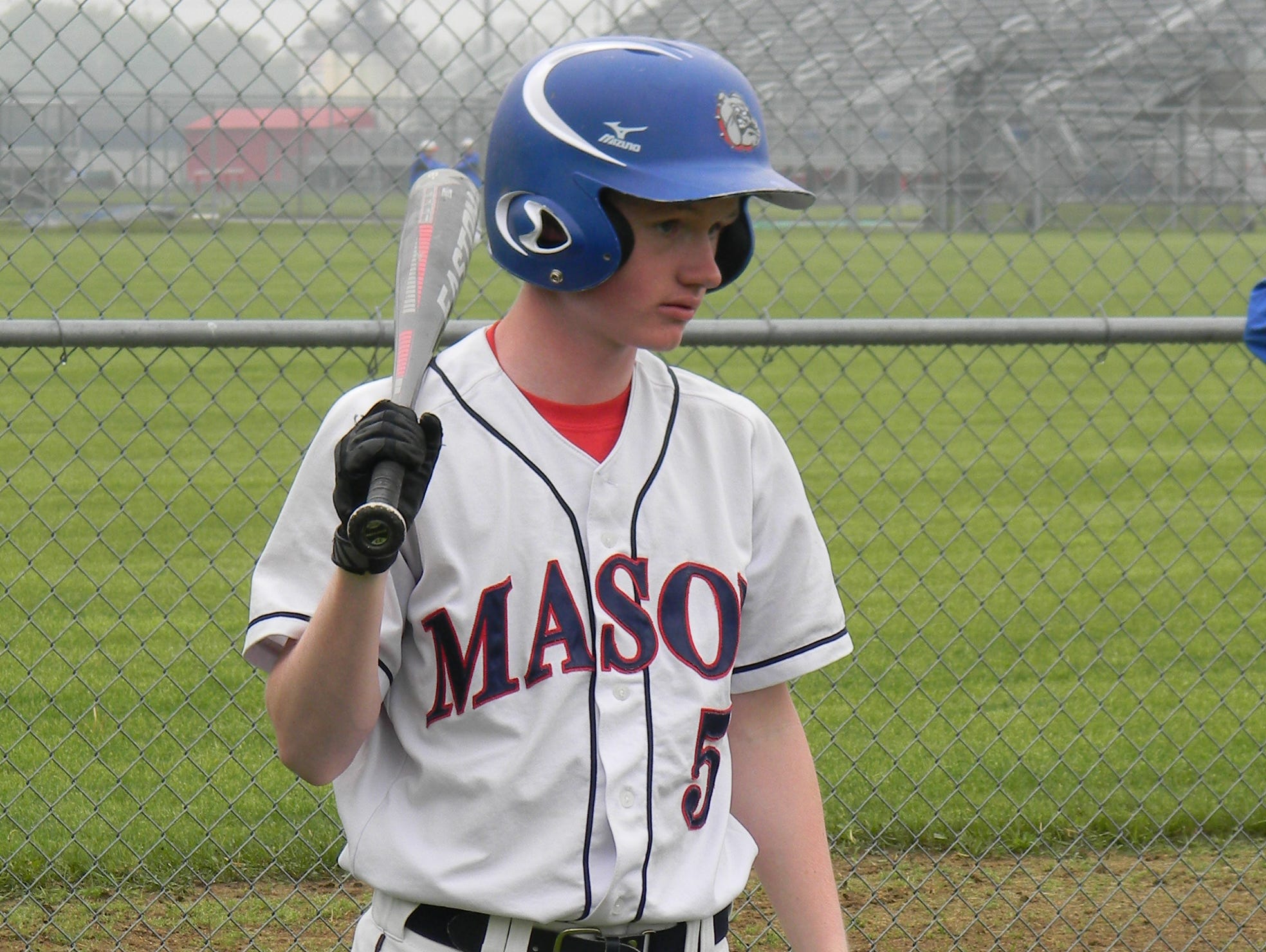 Mason junior Jay Granger, who was recently honored with the Autism Alliance of Michigan's Courage Award, is living out his dream as a varsity baseball player for the Bulldogs.