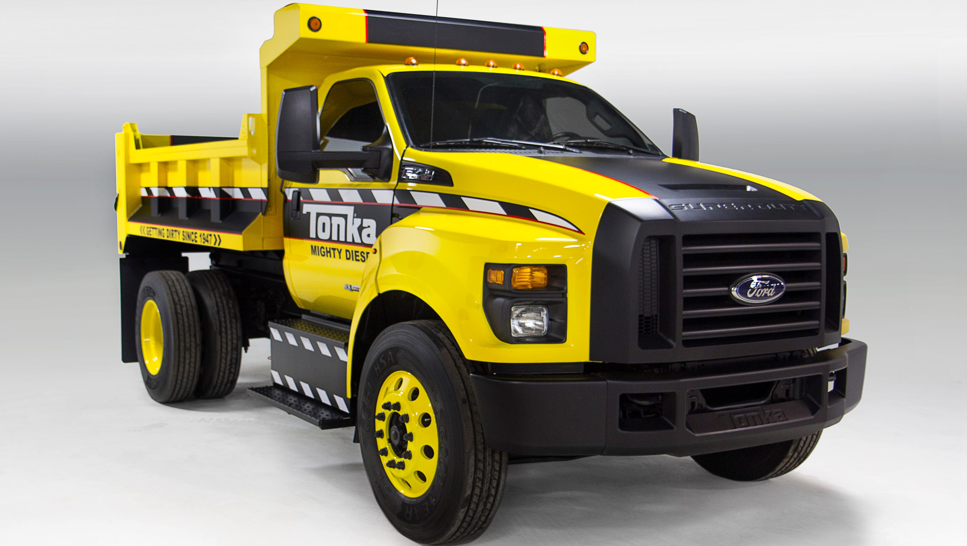 plush tonka truck