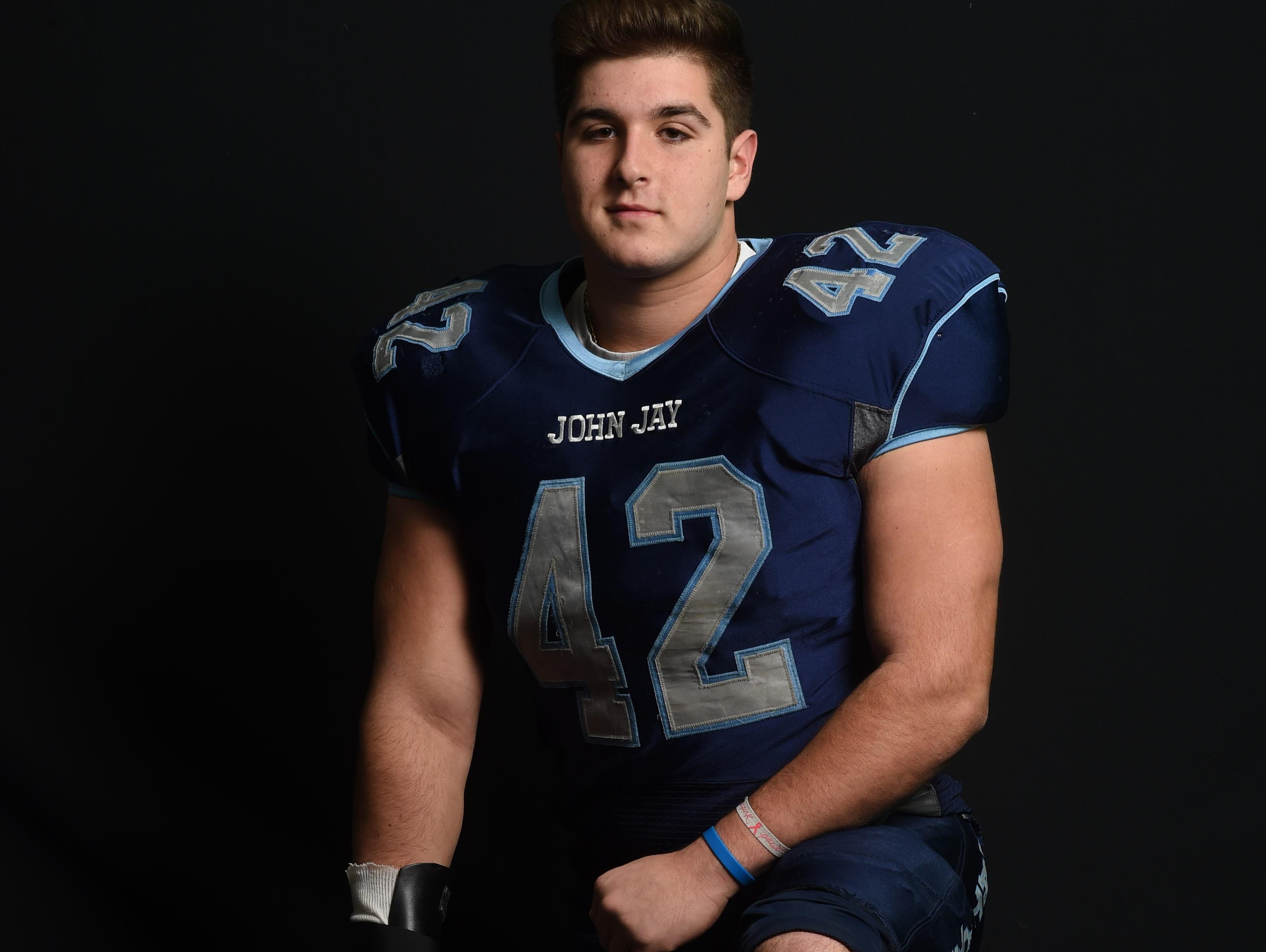 John Jay’s Frank DiFusco is the Defensive Player of the Year.