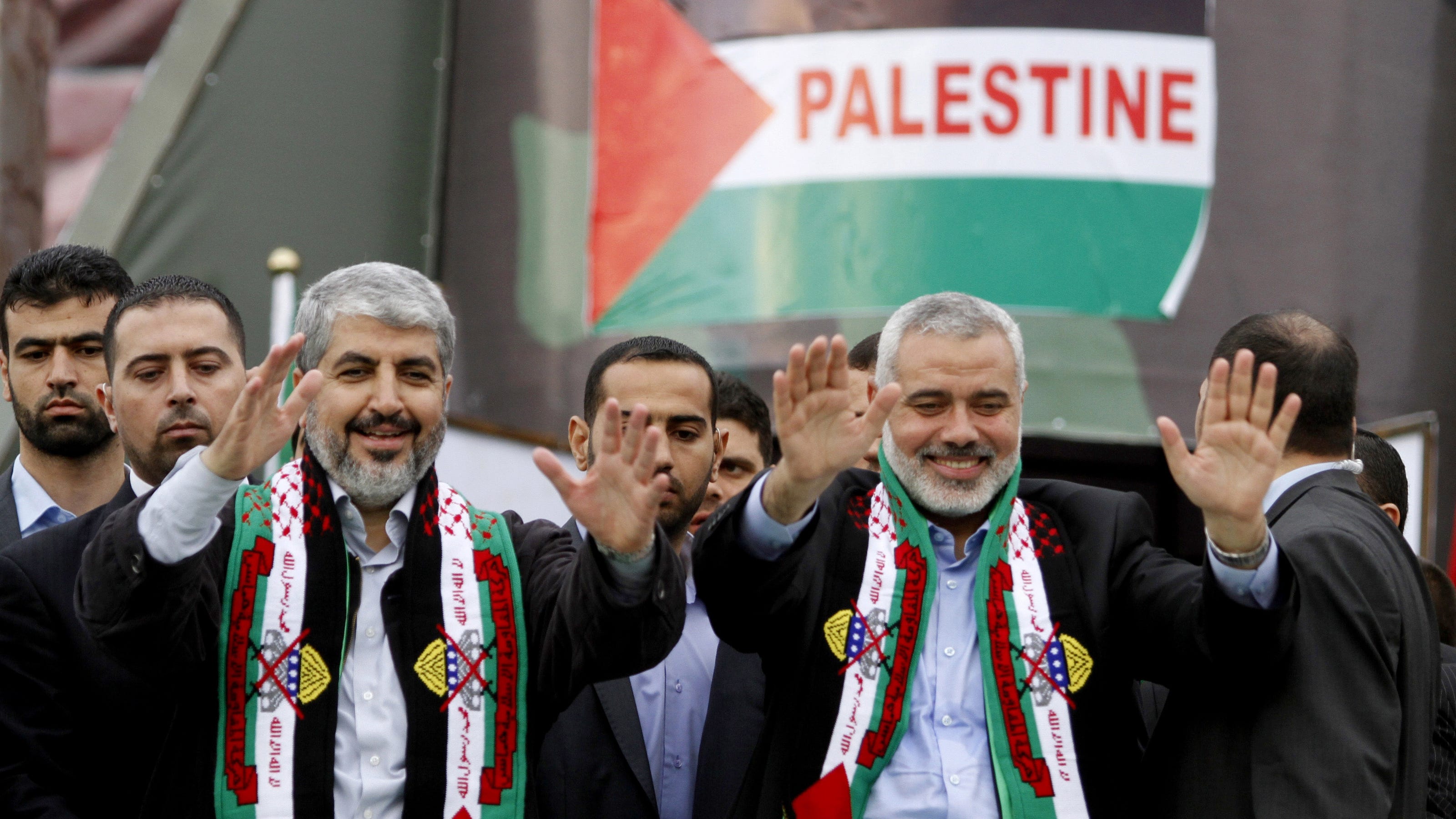 Hamas supporters gather in Gaza for 25th anniversary
