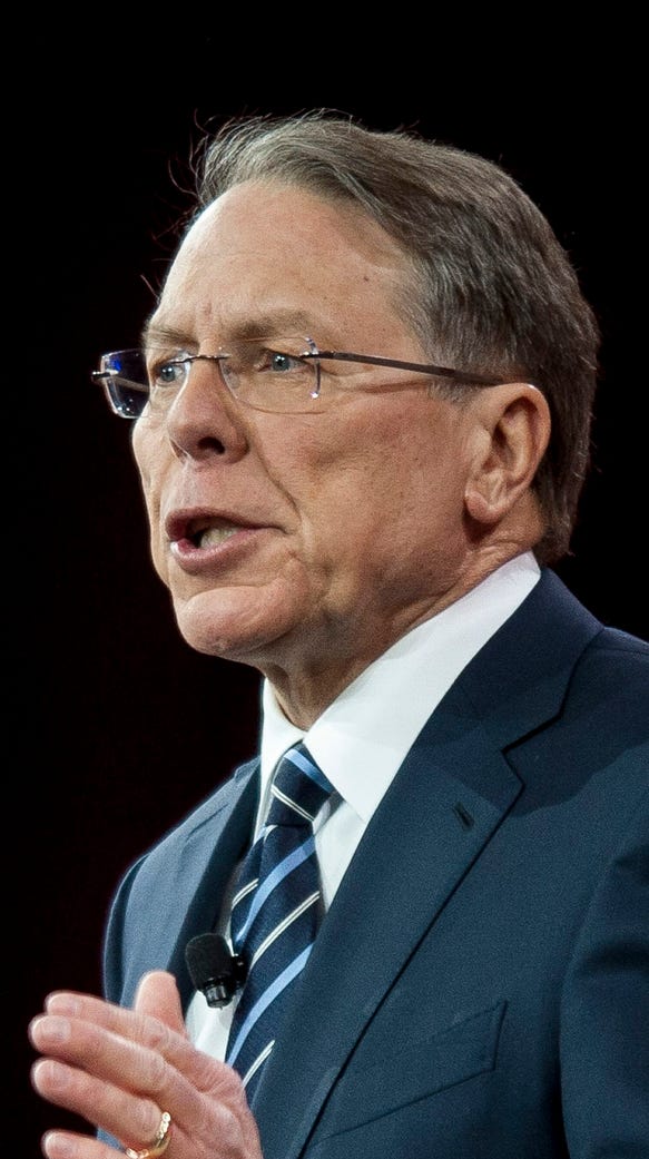 NRA Executive Vice President Wayne LaPierre addresses