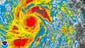 In this image provided by NOAA on Nov. 8 shows Typhoon Haiyan as it crosses the Philippines.