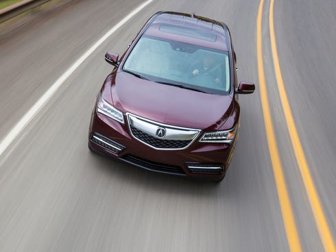 2014 Acura MDX can steer itself