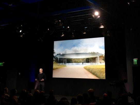 Apple CEO Tim Cook closed Monday's product unveiling