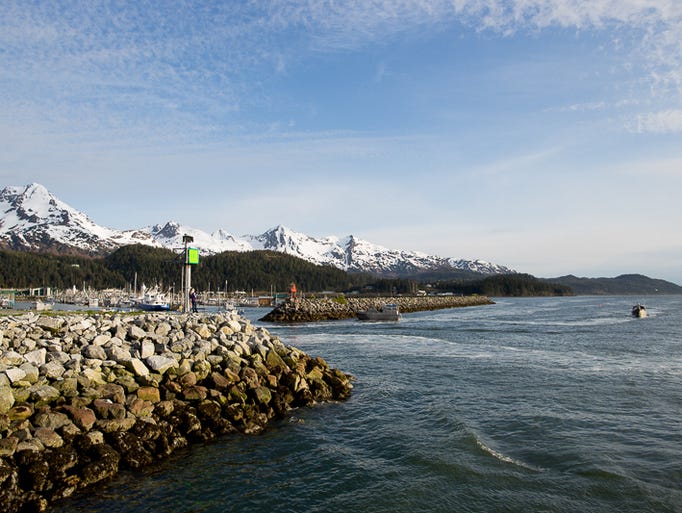 Scenic Cordova, Alaska, as seen on May 15, 2015.
