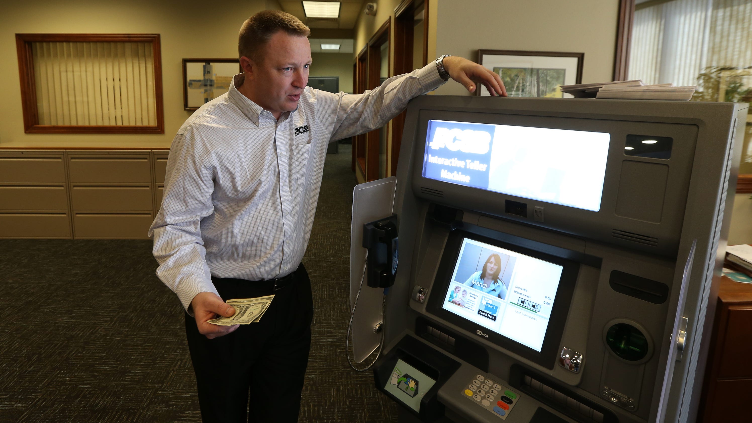 Interactive bank tellers help rural banks expand service