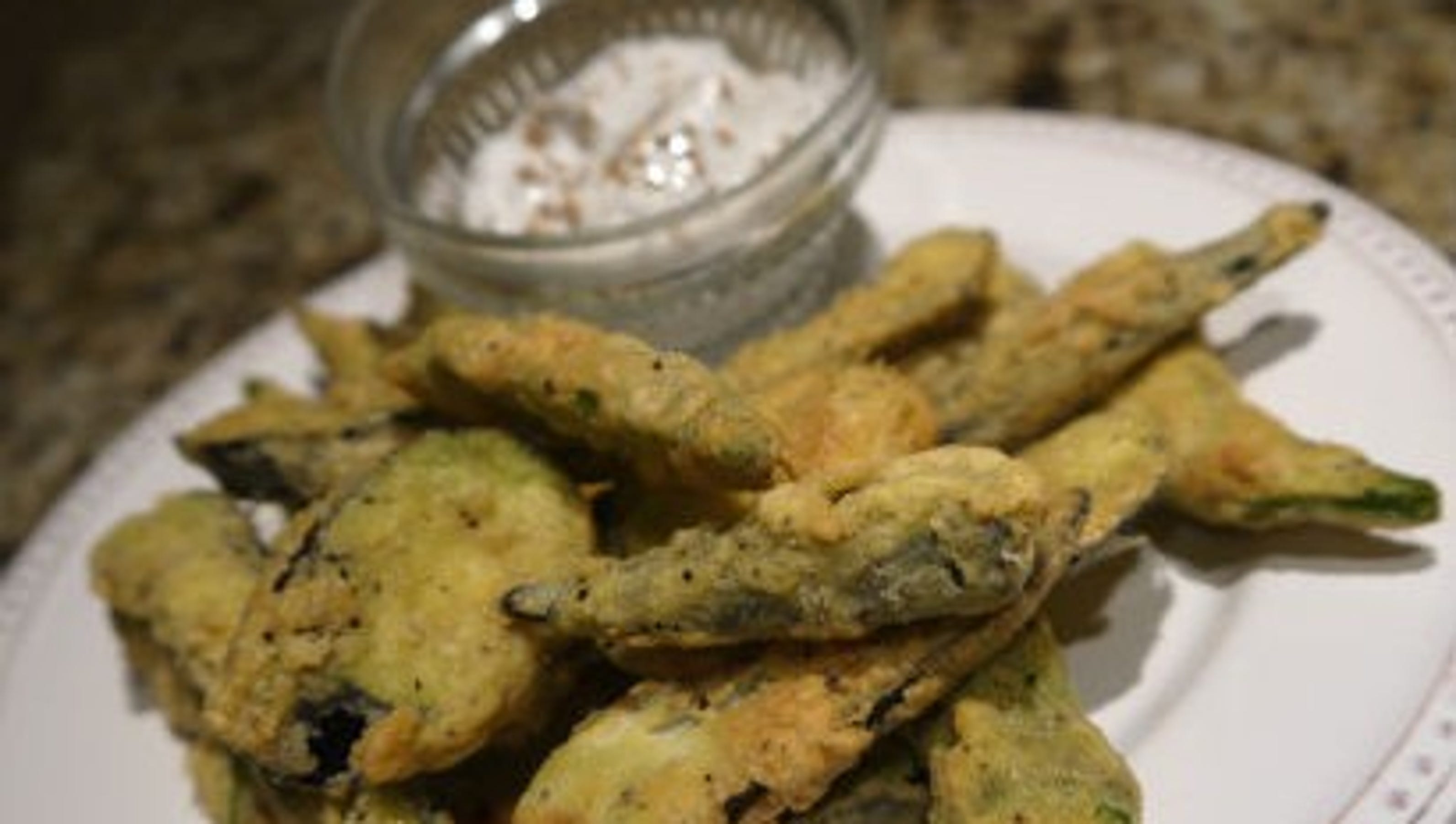 Fried Okra and Eggplant Seasonal Chef Recipe