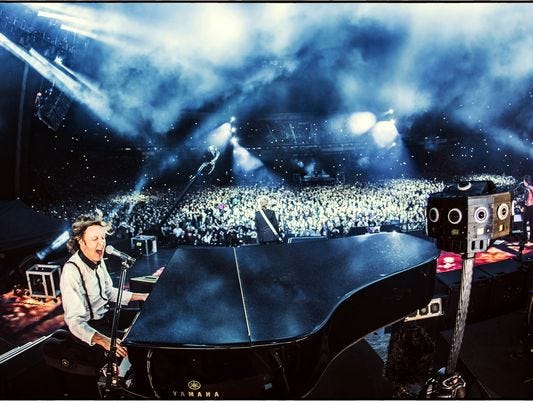 Paul McCartney worked with the team at Jaunt during his Out There tour in 2014 in order to come up with a short film showcasing the Beatle performing 