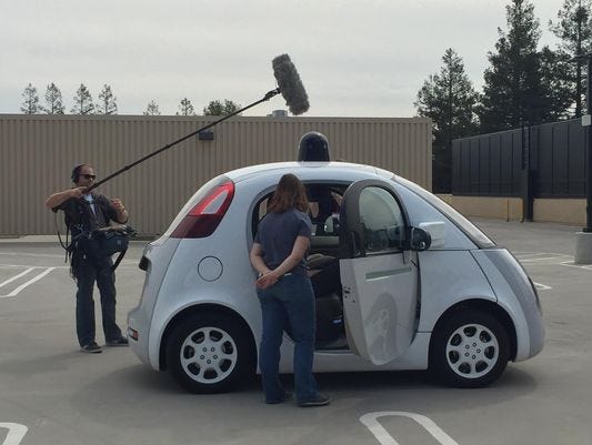 Google recently unveiled its self-driving car prototype to the press, a vehicle it says will be built one day in partnership with a major automaker.