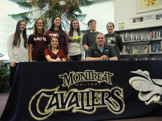 Owen senior Christine Osborne has signed to play college tennis for Montreat.