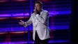Grammys host James Corden delivers an epic opening