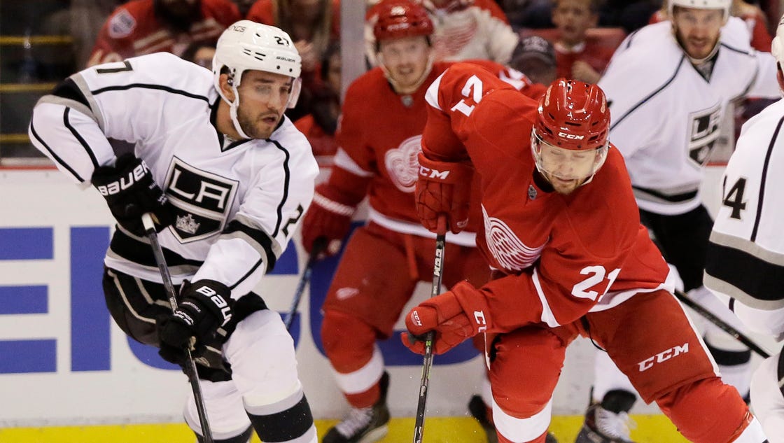 New line combos, Sproul sighting possible for Detroit Red Wings - Detroit Free Press