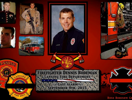 Lansing firefighter Dennis Rodeman