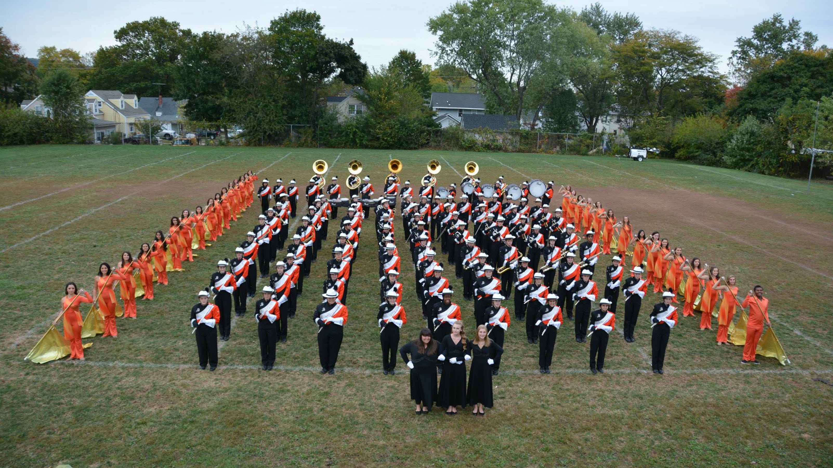 Marching Band, Color Guard completes undefeated season