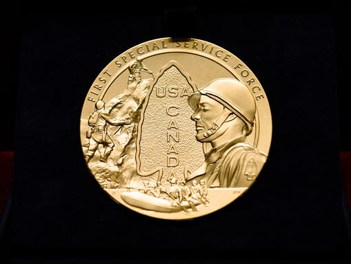The Congressional Gold Medal for members of the First