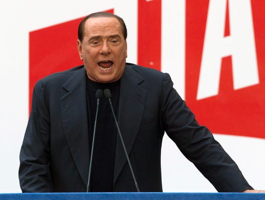 Excellent: An increase to Italy's value-added tax causes Berlusconi's ministers to resign 76b269ffb985b2203e0f6a7067003f26