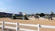 An overall view of the stadium during equestrian eventing