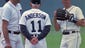 Tigers' manager Sparky Anderson, center, was glad to