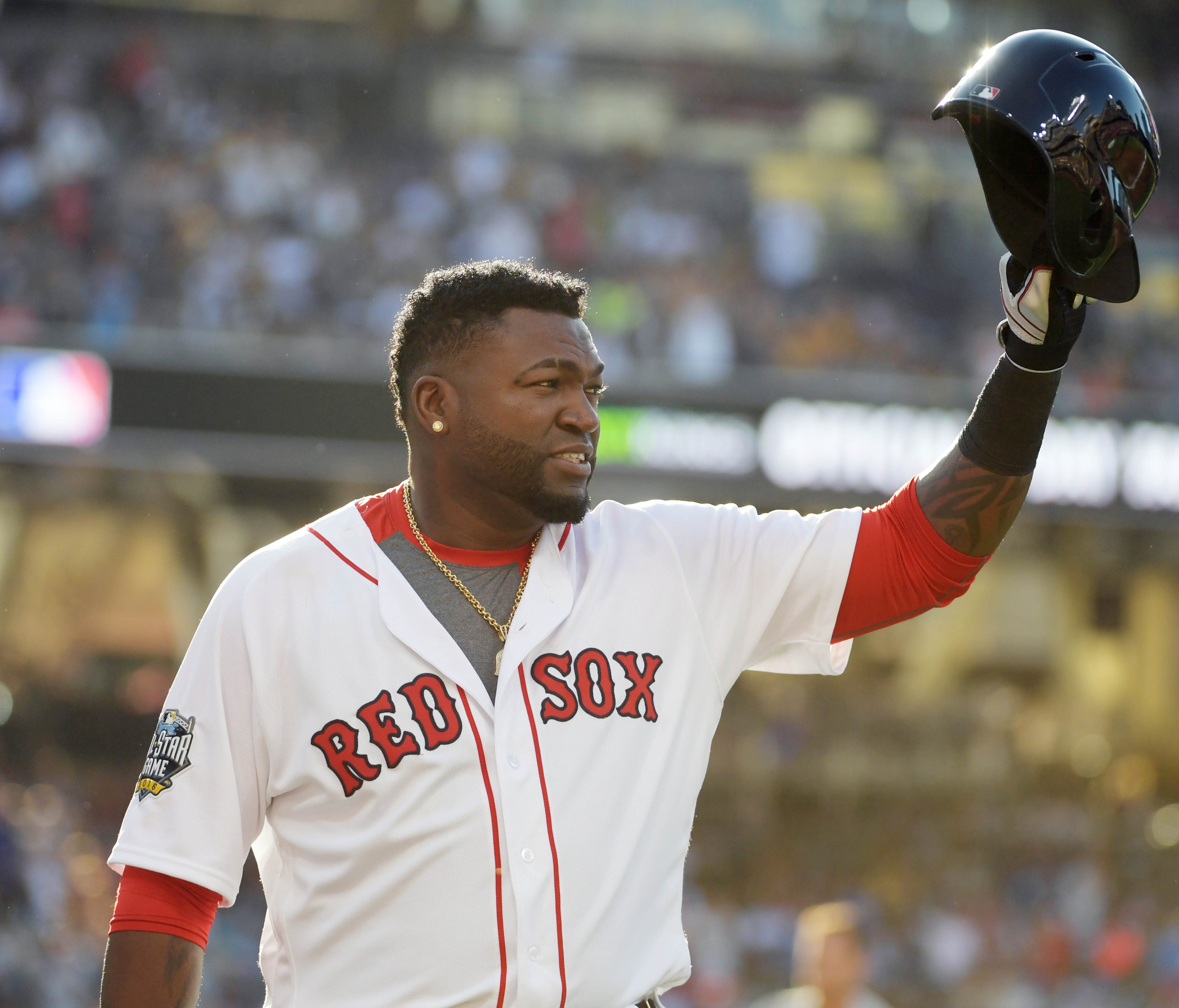 David ortiz all hot sale star jersey
