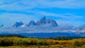 Wyoming wonder: Clouds hover around the Grand Tetons