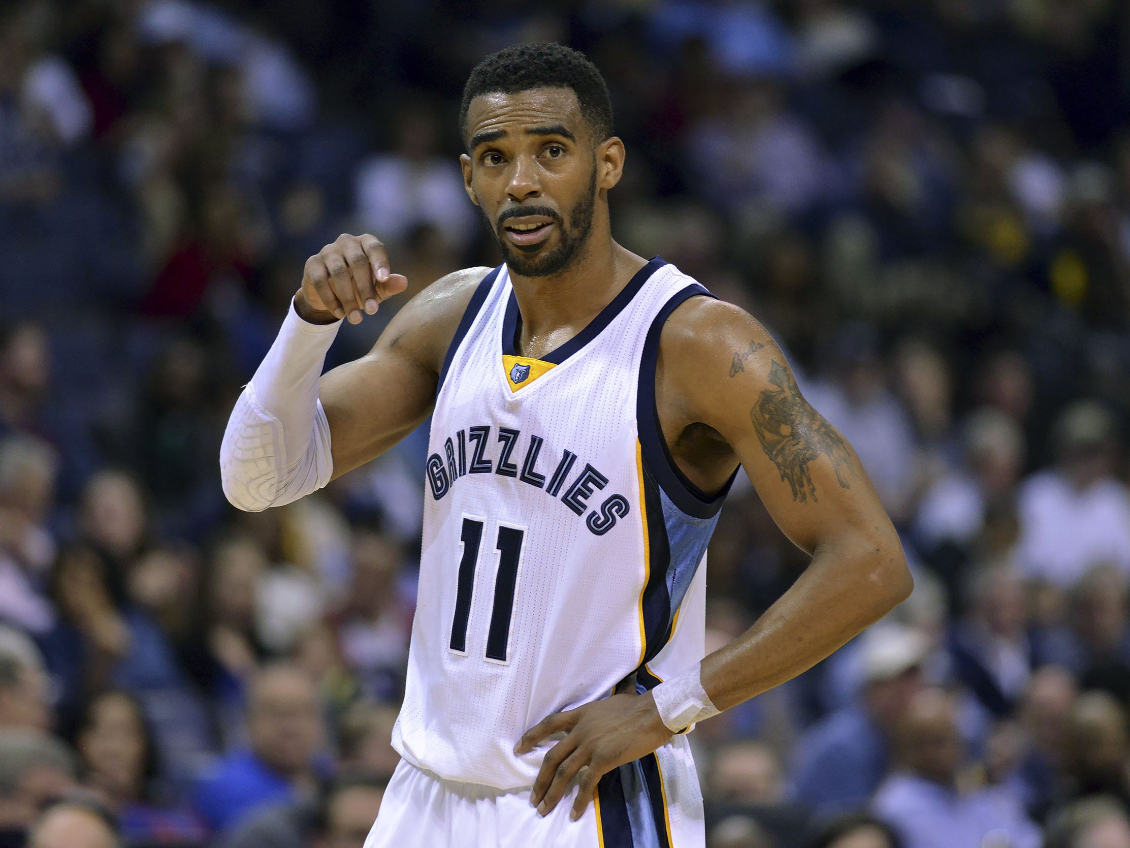 Grizzlies’ Mike Conley playing through foot pain USA TODAY High