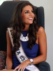Miss Louisiana USA Erin Edmiston, a native of Lafayette,