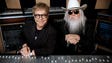 Elton John (left) and Leon Russell.  Credit: Decca.