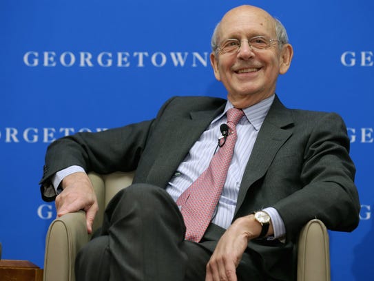 Justice Stephen Breyer, at 77, is younger than three