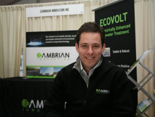 Matthew Silver, CEO of Cambrian Innovation, uses microbes