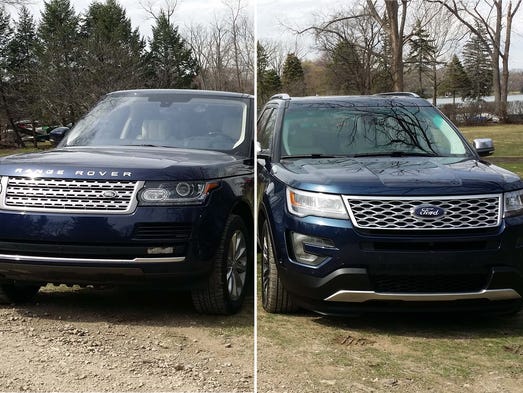 Range Rover Vs Explorer Platinum