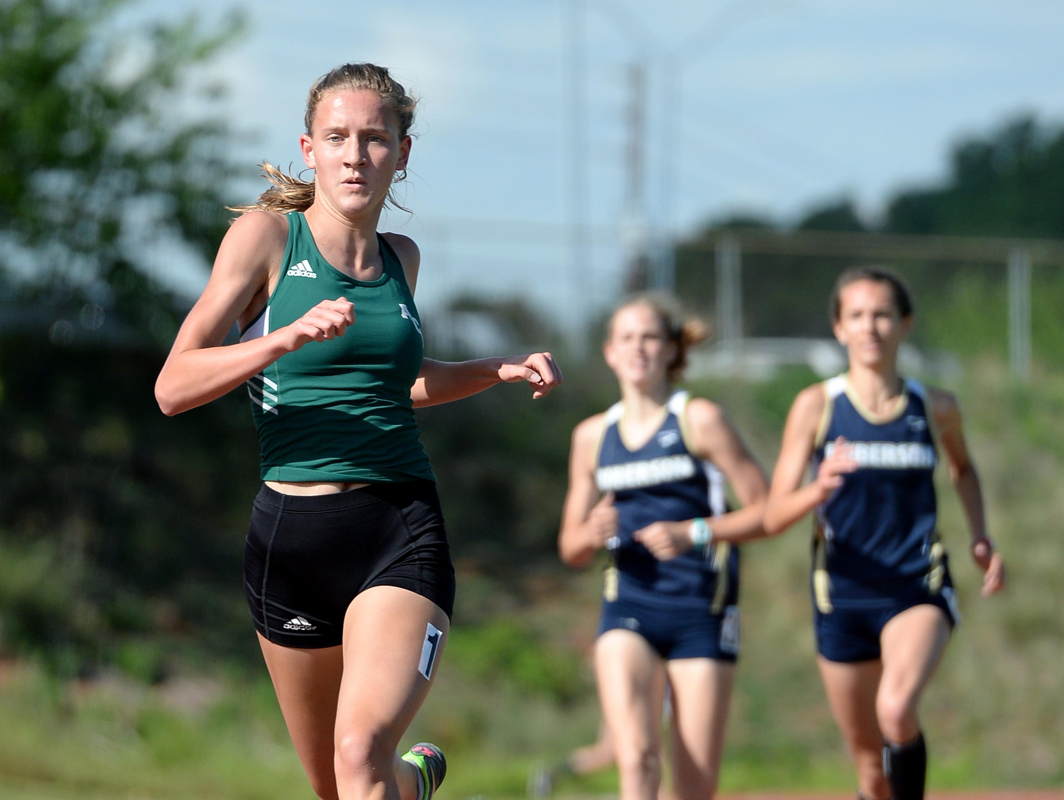 Reynolds’ Anna Vess is the All-WNC Girls Track Athlete of the Year.