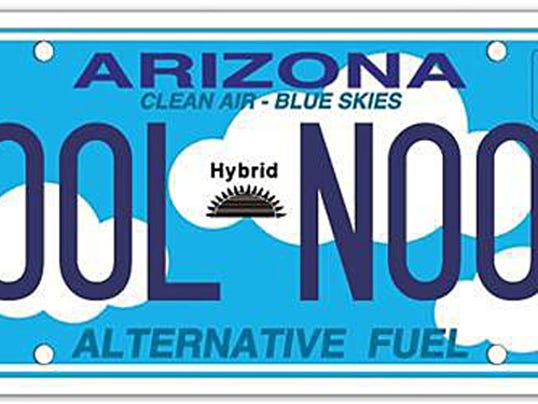 Arizona Hits Brakes On Energy efficient License plate Program