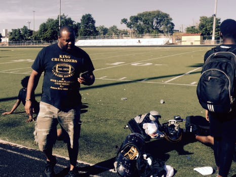 Tyrone Spencer Detroit King Football Set To Turn The Page Usa Today High School Sports