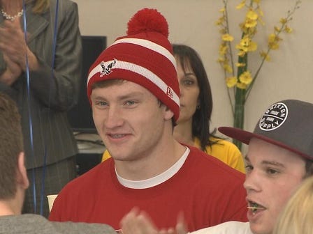 Roy Hyatt signed his LOI to play football with the Eastern Washington University Eagles.